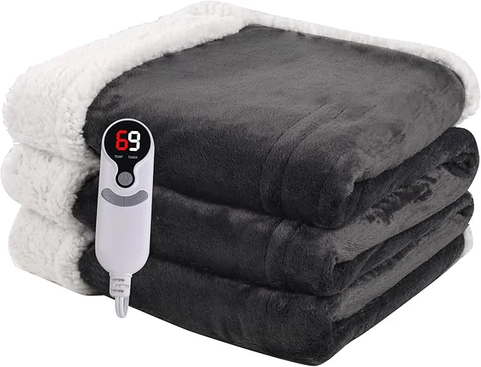 Dependable Heated Blanket Electric Blanket Full Size 72''x84'' Clean