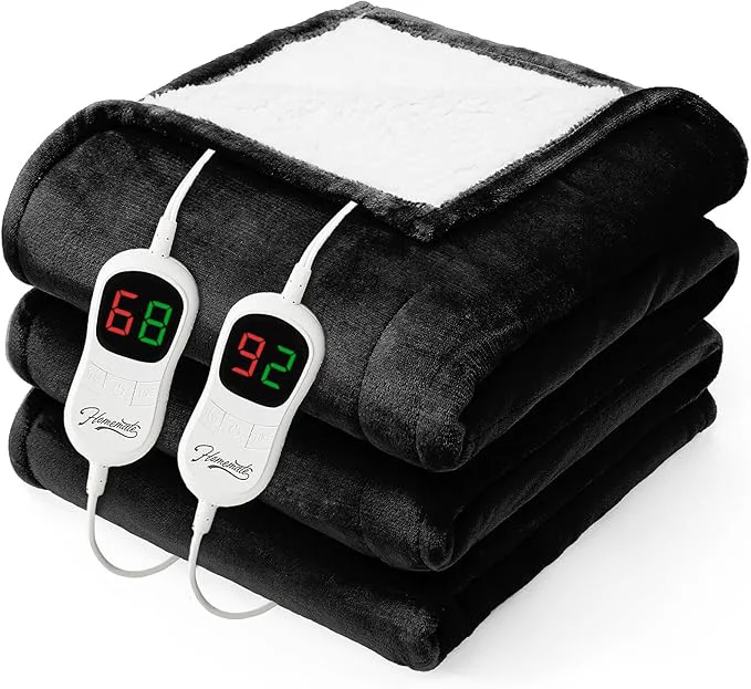Reusable Homemate Heated Electric Blanket Queen Size Premium