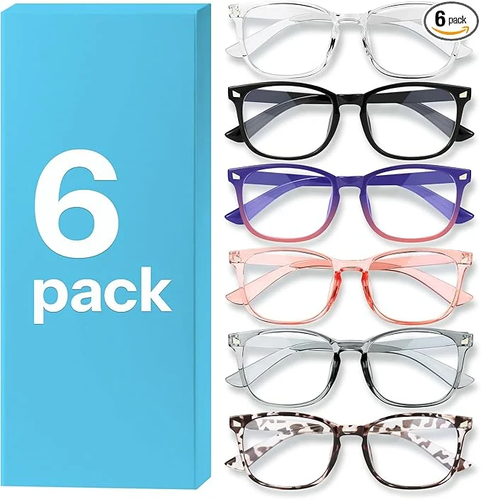 Fine MIGSIR 6 Pack Blue Light Blocking Glasses Fashionable