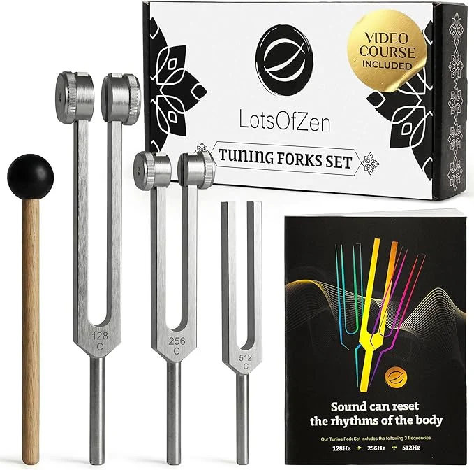 Efficient Tuning Forks for Healing Set — Essential Yoga and Meditation Accessories Selected