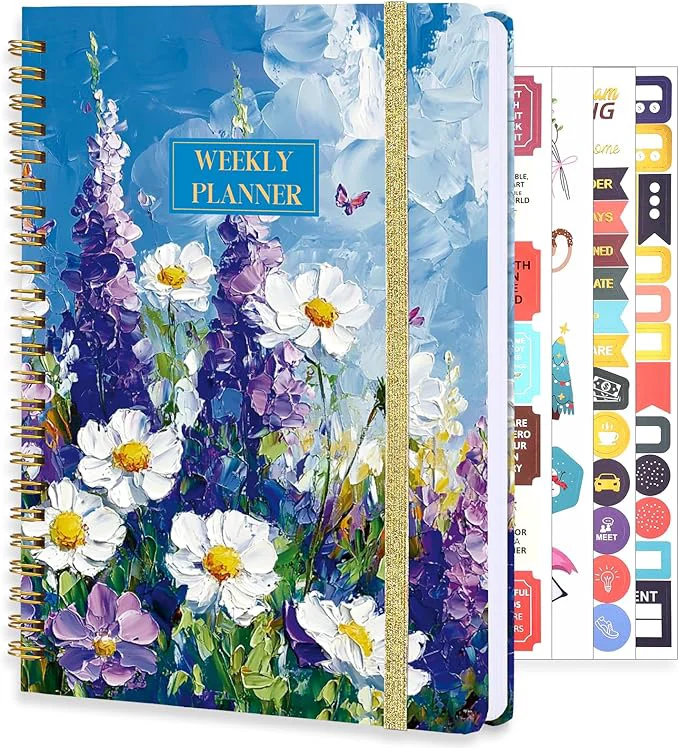 Refined Undated Weekly Planner A5 Weekly To Do List Notebook Green