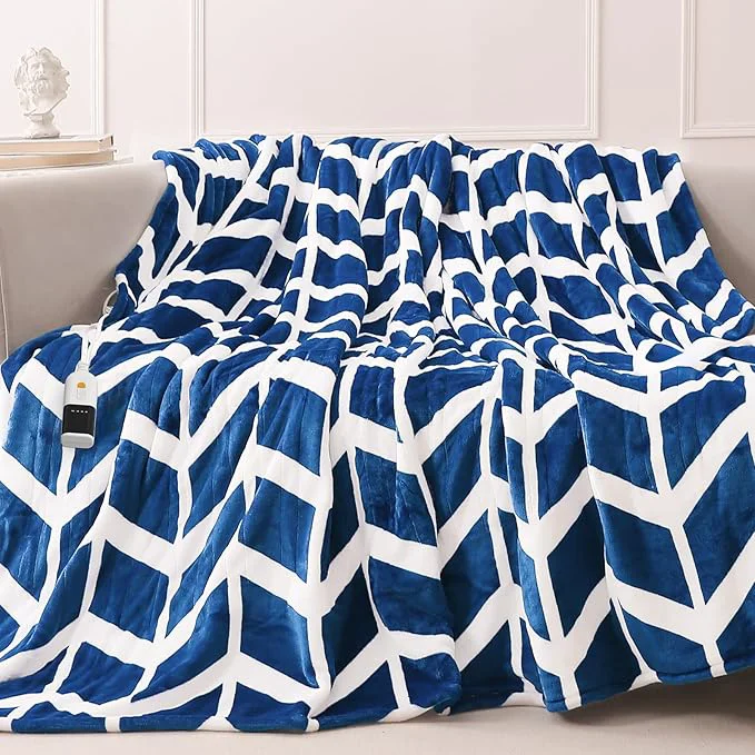 Stylish VENTIMI Electric Blanket Heated Throw Fast Heating Blankets Professional