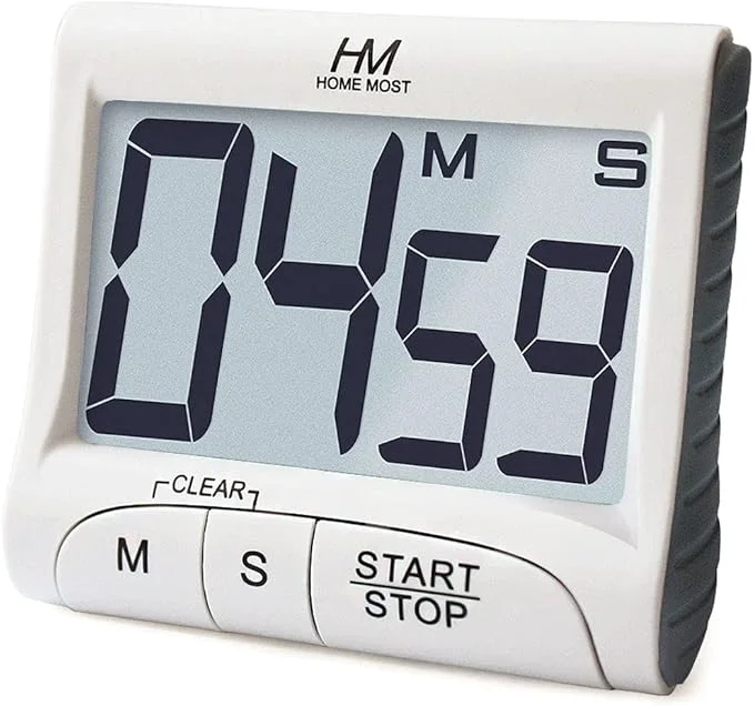 Reliable 3 Large Display Kitchen Timer Traditional