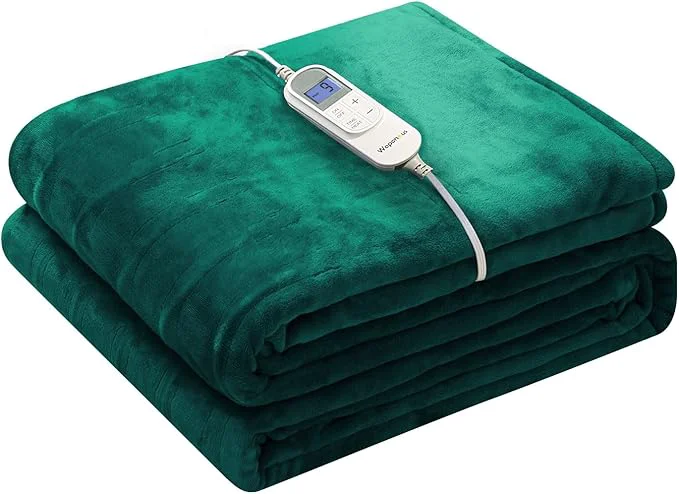 Fast Wapaneus Heated Blanket Electric Blanket 62 x 84 Twin Size Fine Crafted