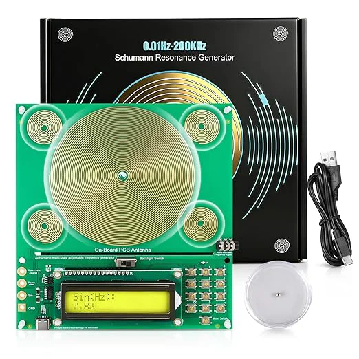 Genuine Adjustable Frequency Generator for Healing Schumann Resonance Pulse Generator Sophisticated