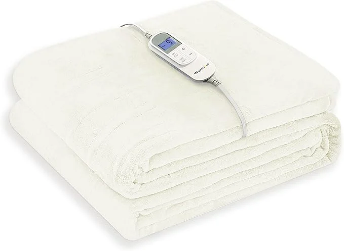 Trusted Wapaneus Foot Pocket Heated Blanket Electric Throw High-End