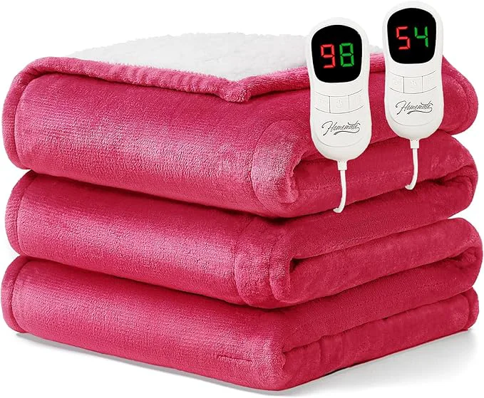Traditional Homemate Electric Heated Blanket Queen Size Genuine
