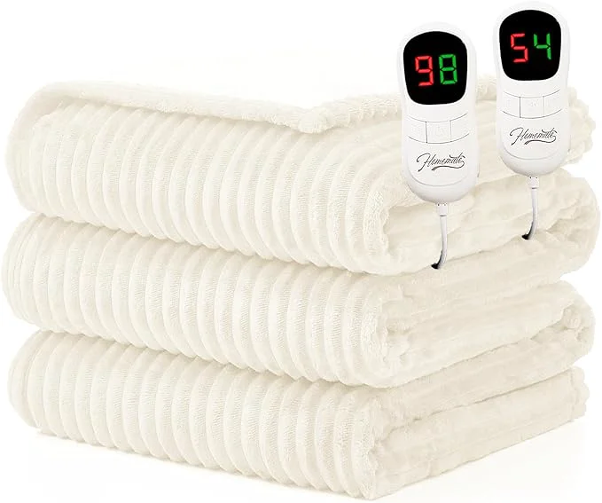 Elite Homemate Electric Heated Blanket King Size Functional