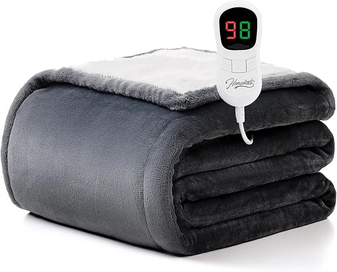 Versatile Homemate Heated Blanket Electric Throw Classic