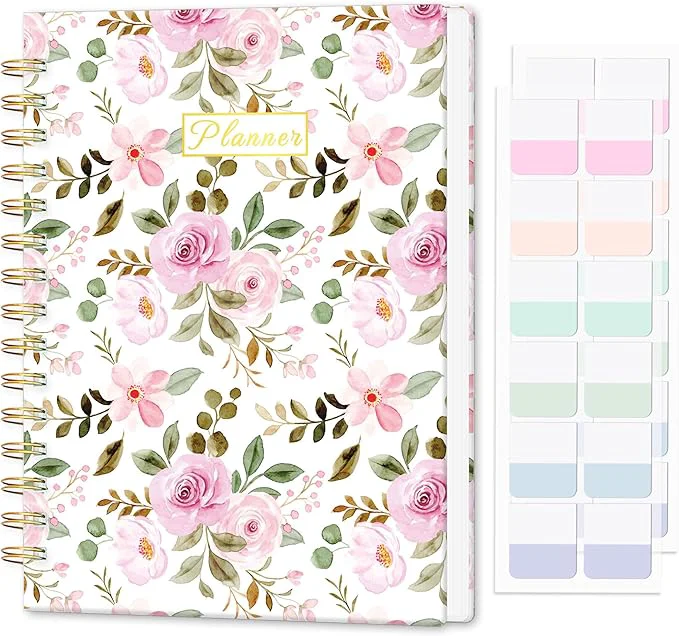 Sustainable Undated Weekly and Monthly Planner – 12-Month To Do List Notebook Organizer High-Grade