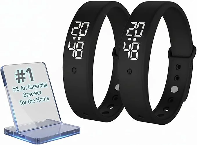 Recyclable Vibrating Alarm Wristband Heavy Sleepers Adults Wrist Band Shock Clock Watch Luxury