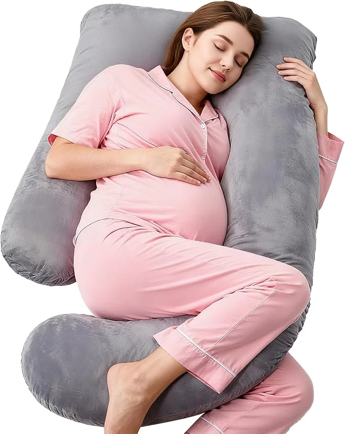 Soft Pregnancy Pillow G-Shape Full Body Pillow Maternity Pillow Fine Crafted