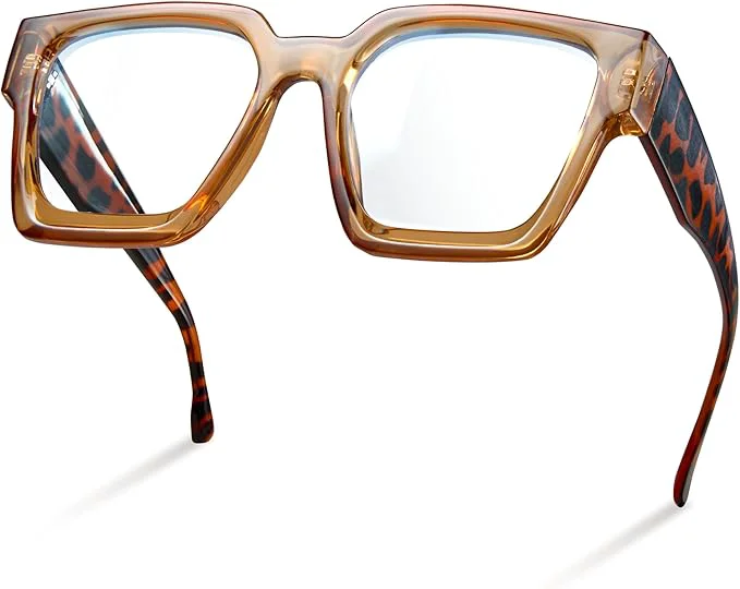 Fashionable livho Oversized Eyewear Frame for Woman and Men Smart