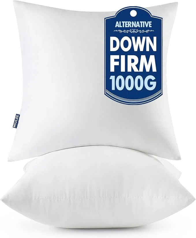 Dependable MIULEE Throw Pillows Inserts Flexible