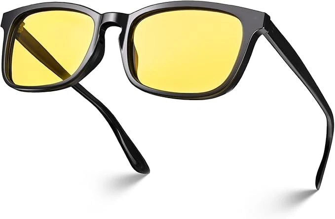 Convenient VISOONE Blue Light Blocking Glasses Square Trendy