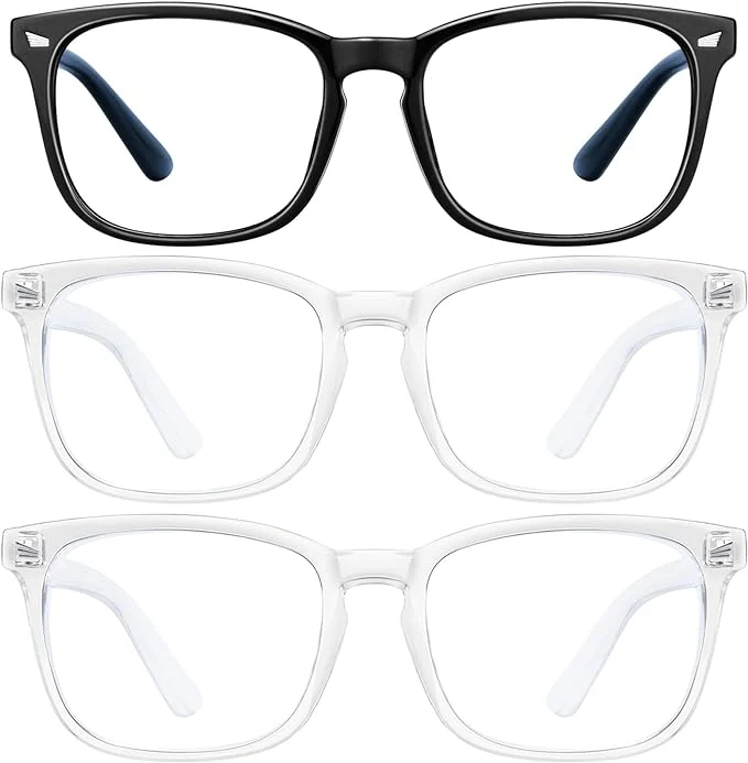 Innovative hunsquer Blue Light Glasses for Woman Men Computer Blue Light Glasses Clean