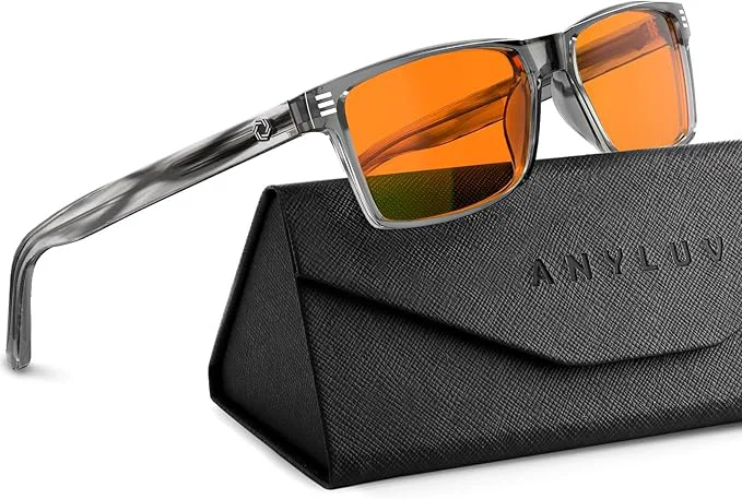 Carefully Designed ANYLUV Blue Light Glasses Men Woman Eye Strain Relief Eye Protection Premium