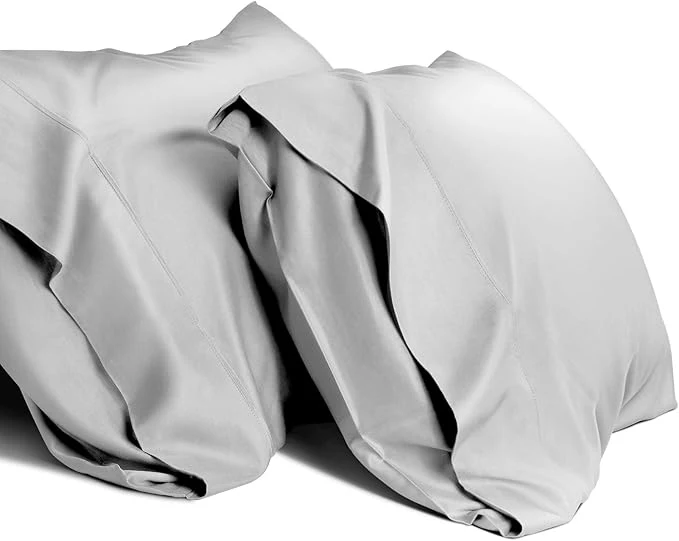 Smart WishSmile Cooling King Pillowcases Set of 2 Breathable Cool Silky Soft Rayon Fine