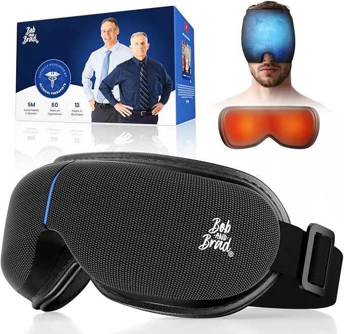 Verified BOB AND BRAD Eye Massager with Heat and Cooling FSA Eligible HSA EyeOasis 3 Clean