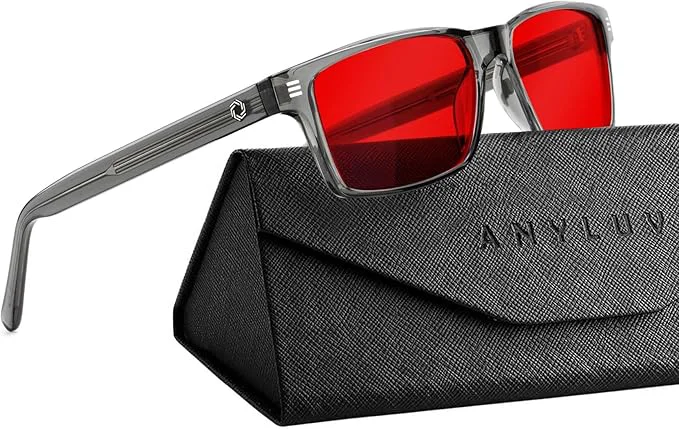 Fine Crafted ANYLUV Blue Light Glasses Men Woman Eye Strain Relief Eye Protection Premium Material