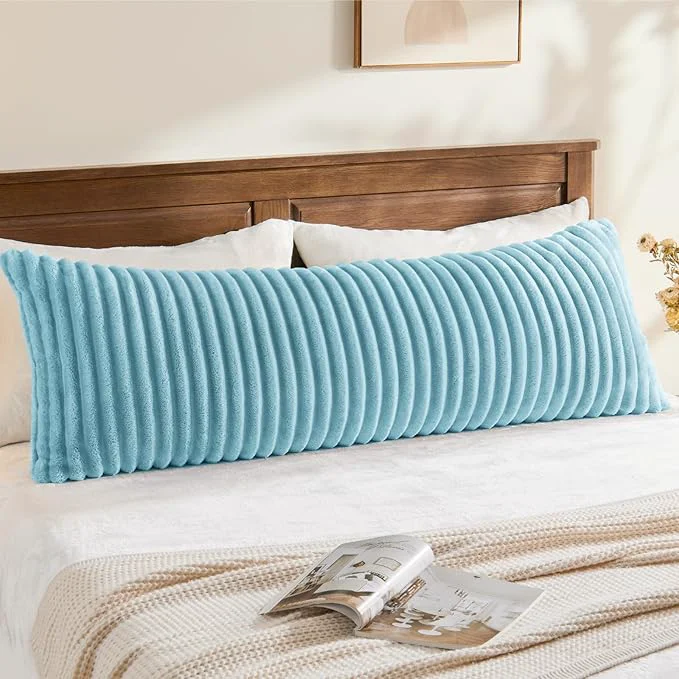 Exceptional BEDELITE Fluffy Faux Fur Body Pillow Cover Fast