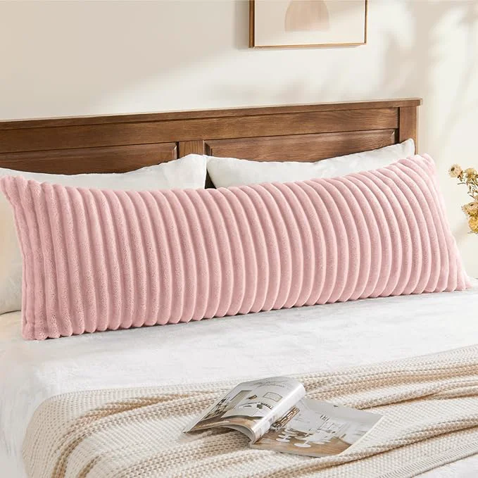 High-Performance BEDELITE Fluffy Faux Fur Body Pillow Cover Specialty