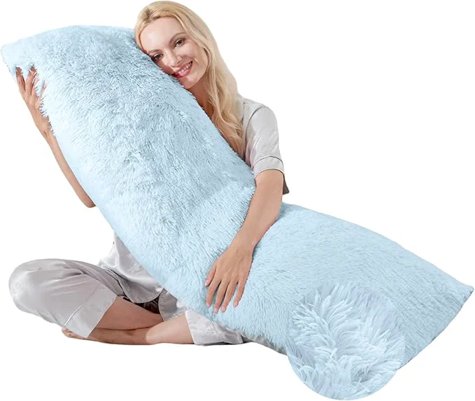 Advanced WSOFRLAC Thin Neck Pillow for loft Bed 20x54 Adjustable Back Decorative Pillows Proven