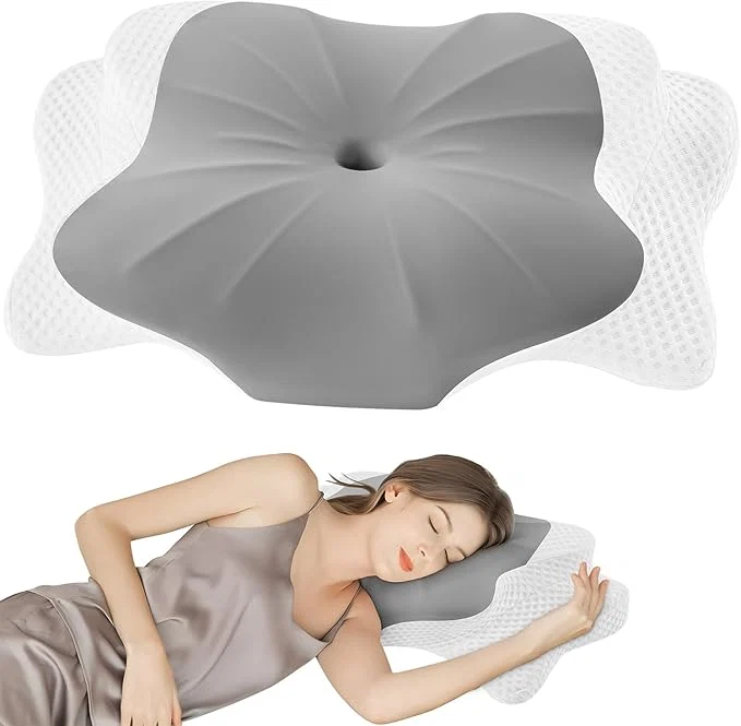 Dependable DONAMA Cervical Pillow for Sleeping Contour Memory Foam Pillow for Neck and Classic