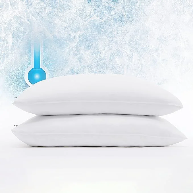 Fine Crafted Serta Power Chill Cooling Pillow Protectors Stain Resistant and Zippered Dependable