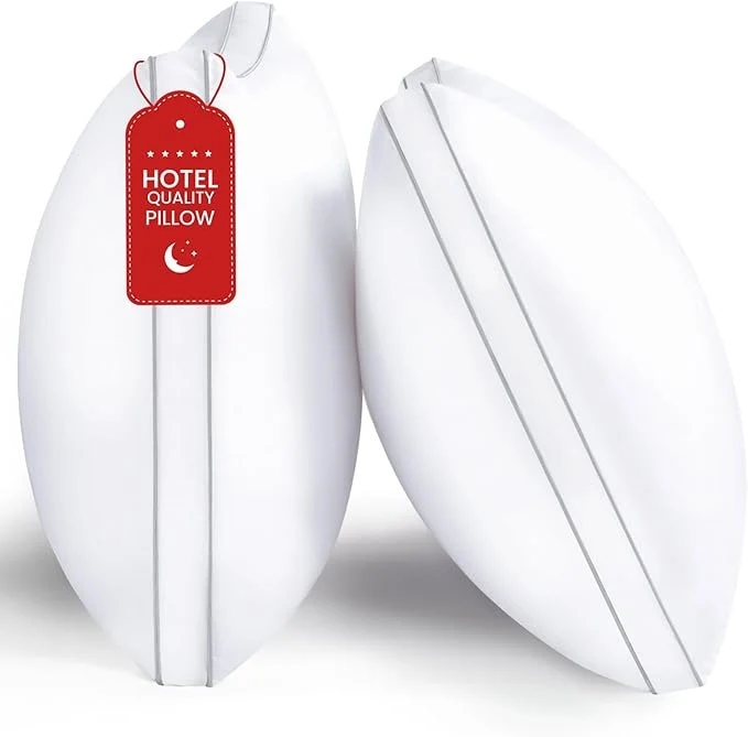 Breathable ROUMEA Pillows Standard Size Set of 2 Bed Pillows Proven