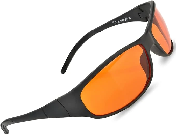 Smooth Blue Light Blocking Amber Glasses Functional