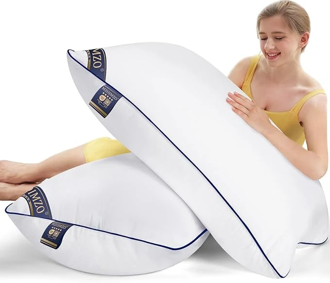 Premium MZOIMZO Supportive Firm Bed Pillows Advanced