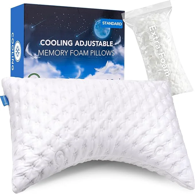Sophisticated KUCEY Cooling Side Sleeper Pillow Top-Quality