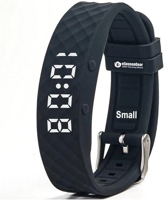 Crafted VB80 12 Alarm Vibrating Watch Silent Vibration Shake Wake ADHD Medication Genuine