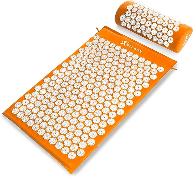 Natural ProsourceFit Acupressure Mat and Pillow Set Modern