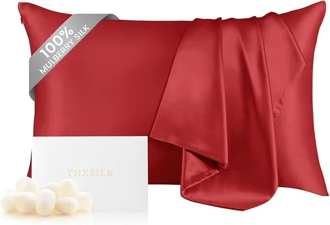 Superior THXSILK Pure Mulberry Silk Pillowcase Durable