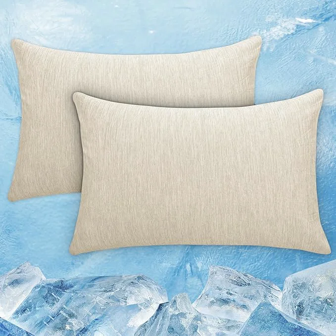 Classic CHOSHOME Cooling Pillow Cases Zipper Pillow Covers Q-Max 0.45 Zippered Carefully Designed