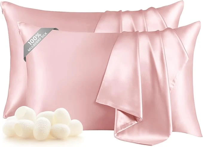Fine Crafted THXSILK Set of 2 Mulberry Silk Pillowcase Elite