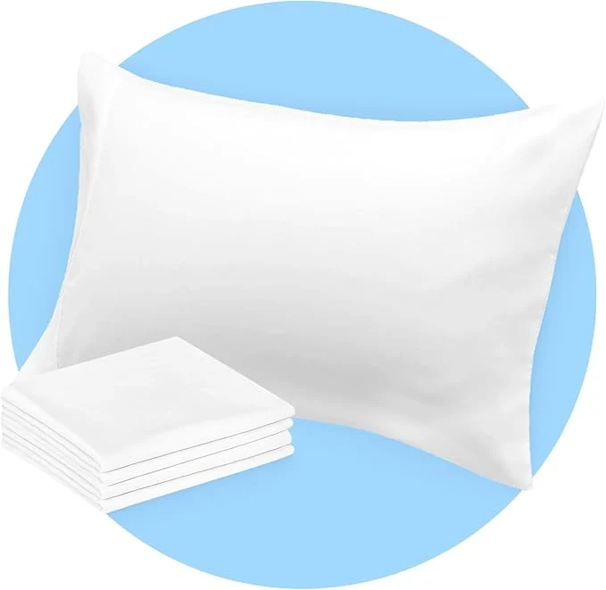 Effective Avalon Bedding Pillow Cases Standard Size White Pillow Cases Set of 4 Cotton Minimalist