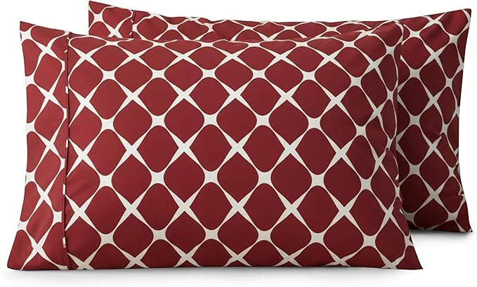 Eco-Friendly Elegant Comfort Luxury Ultra-Soft 2-Piece Pillowcase Set Superior