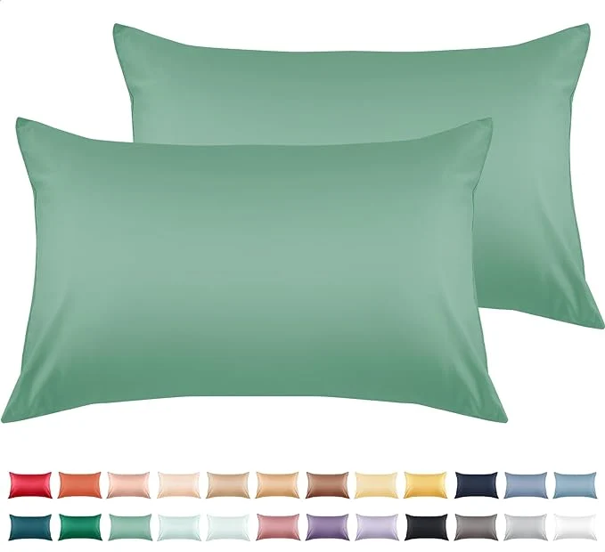 Safe Warmstar Cotton Pillow Cases Queen Size Set of 2 600 Thread Count Pillowcases Contemporary