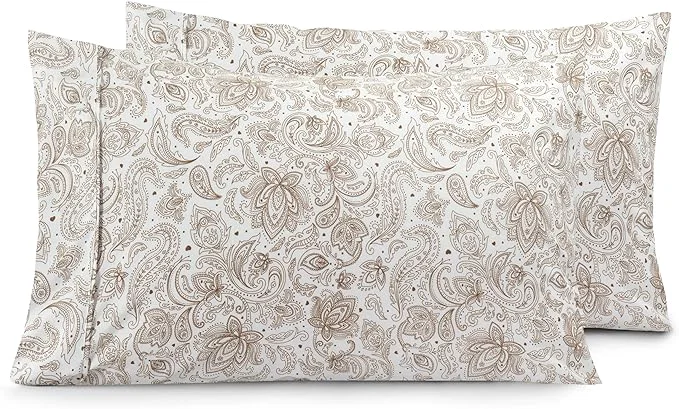 Efficient Elegant Comfort Luxury Ultra-Soft 2-Piece Pillowcase Set Smooth