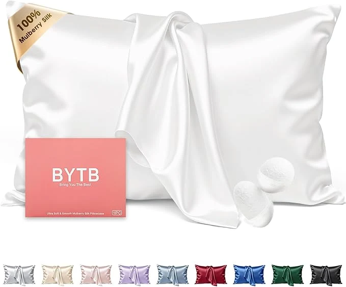 Next-Generation Silk Pillow Cases Queen Size Mulberry Silk Pillowcase Durable