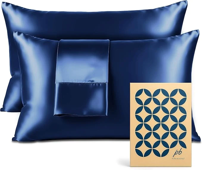Elegant Pure Bedding Satin Pillowcase 2 Pack Trendy