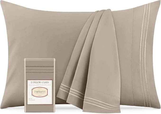 Enhanced Mellanni Pillow Cases Pure