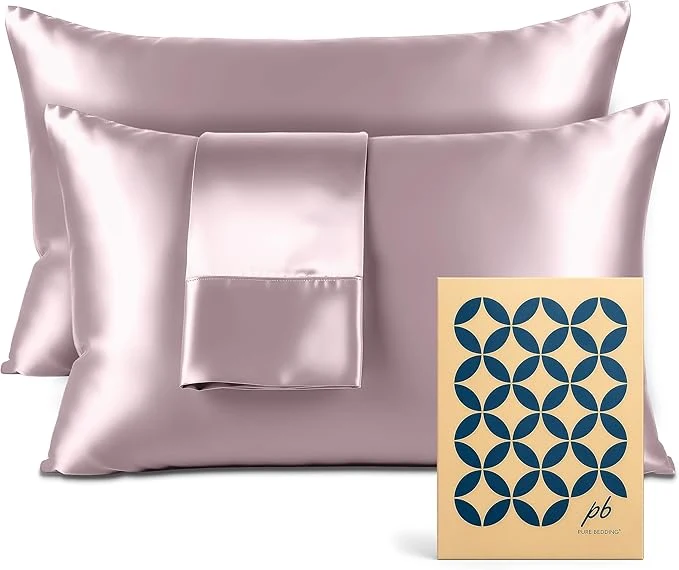 Exceptional Pure Bedding Satin Pillowcase 2 Pack Trusted