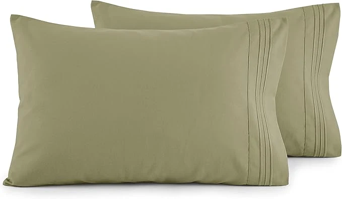 Expertly Made Elegant Comfort Luxury Ultra-Soft 2-Piece Pillowcase Set Easy-to-Use