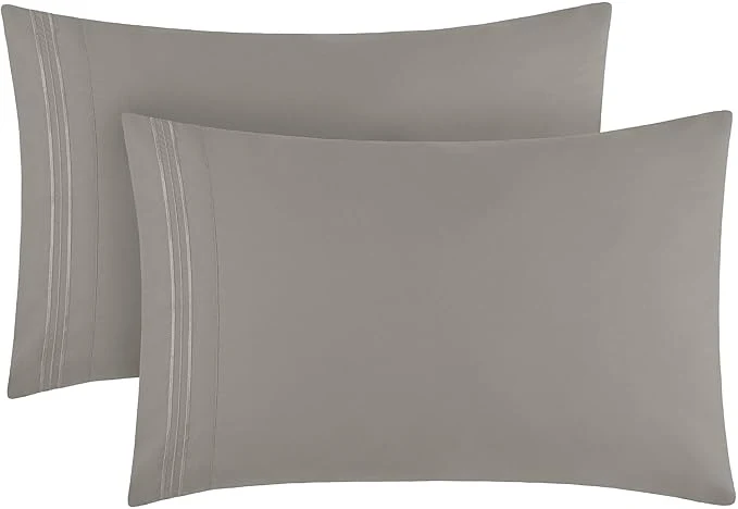 Traditional Mellanni Pillow Cases Fine