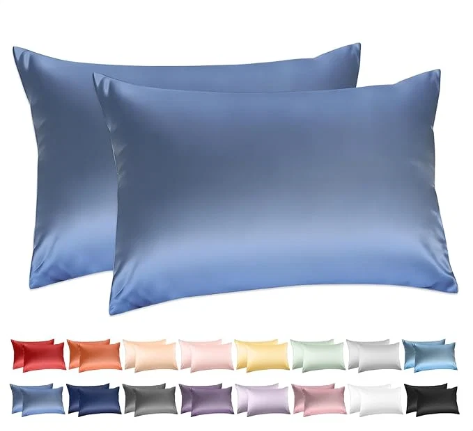 Contemporary Cotton Standard Pillowcases Set of 2 Deep Dream 600 Thread Count Pillow Efficient
