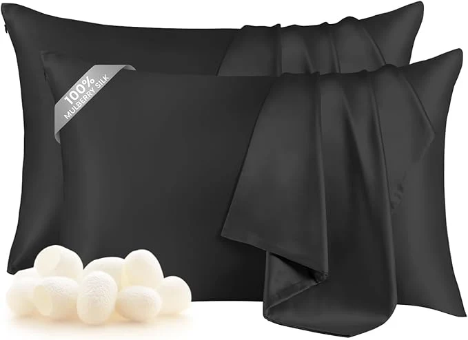 Smooth THXSILK Set of 2 Mulberry Silk Pillowcase Easy-to-Use